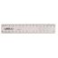 Picture of CELCO RULER 15CM PLASTIC CLEAR BULK 25PK