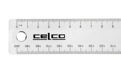 Picture of CELCO RULER 20CM T111  CLEAR