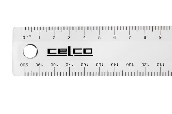Picture of CELCO RULER 20CM T111  CLEAR