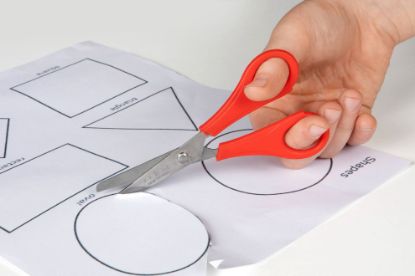 Picture of CELCO SCISSORS 133MM KIDS MEASURE RED