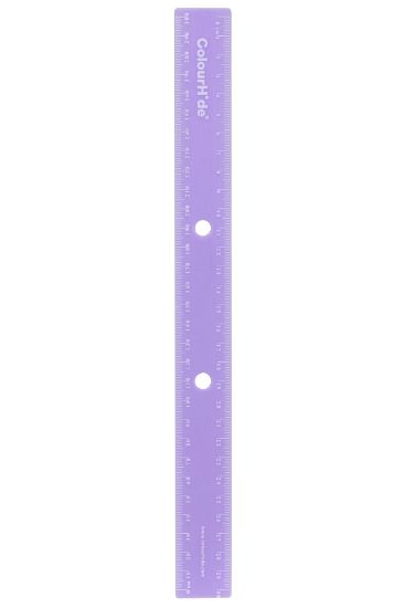 Picture of CH BINDERMATE RULER 30CM PURPLE