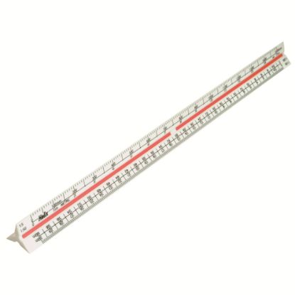 Picture of HELIX K93X40 (K93X70) TRINGLR SCALE RULE