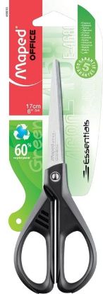 Picture of MAPED ESSENTIALS GREEN 17CM SCISSOR