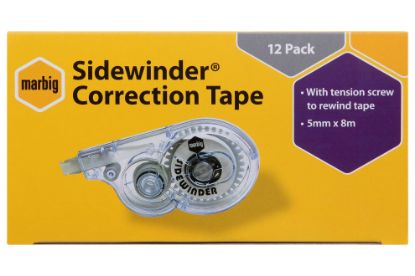 Picture of MBG SIDEWINDER CORRECTION TAPE BX12