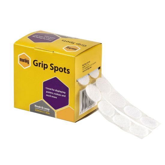 Picture of MBG GRIP SPOTS HOOK & LOOP 22MM X 1.8M