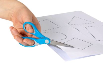 Picture of MBG COMFORT GRIP SCISSORS ASTD 135MM