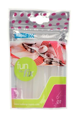 Picture of RAPID GLUE GUN STICKS 7MM CLR 0340530