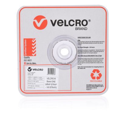 Picture of VELCRO ONEWRAP STRAP 25X200MM 100 STRAPS