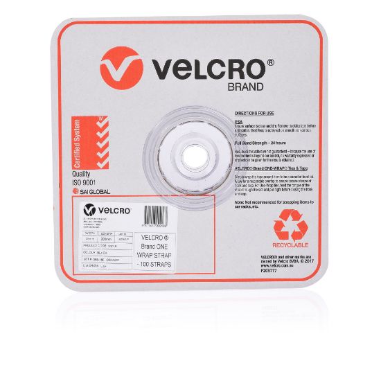 Picture of VELCRO ONEWRAP STRAP 25X200MM 100 STRAPS