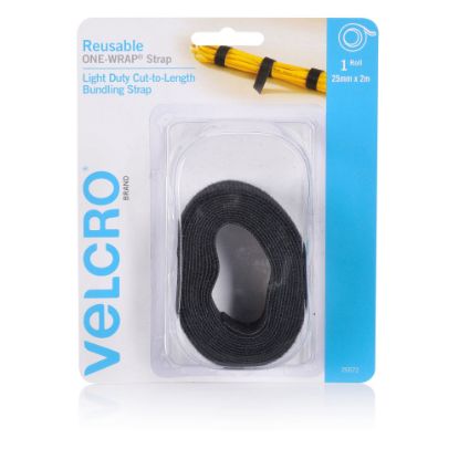 Picture of VELCRO ONE-WRAP STRAP 25MMX2M BLACK