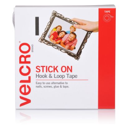 Picture of VELCRO STRIP H&L 20MM X 5M WHITE DISP