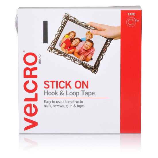 Picture of VELCRO STRIP H&L 20MM X 5M WHITE DISP