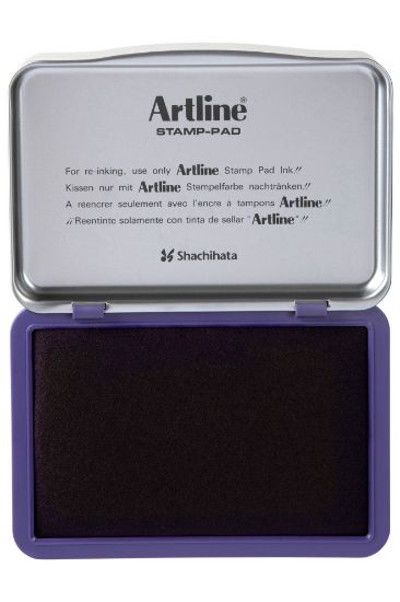 Picture of ARTLINE PREM STAMP PAD #1 EHJ 3 PURPLE
