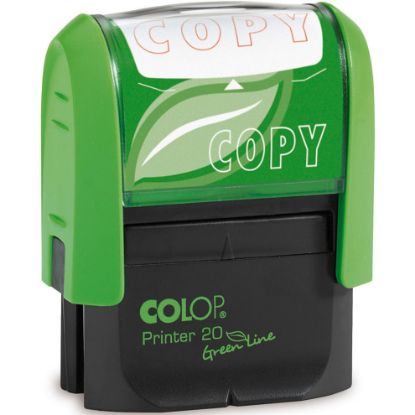Picture of COLOP P20 NEW GREEN COPY RED 14X38MM