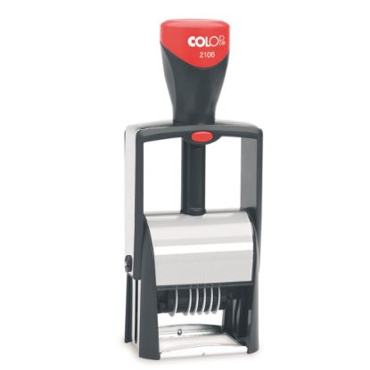 Picture of COLOP S2106 6 BAND NUMB 4MM BLK PAD