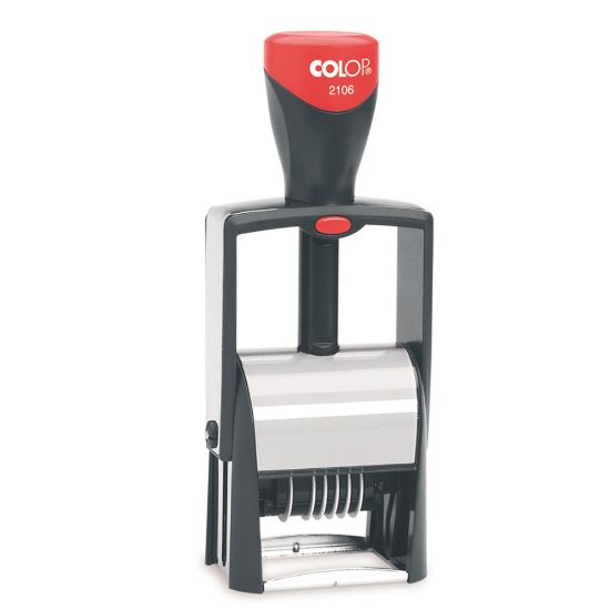 Picture of COLOP S2106 6 BAND NUMB 4MM BLK PAD