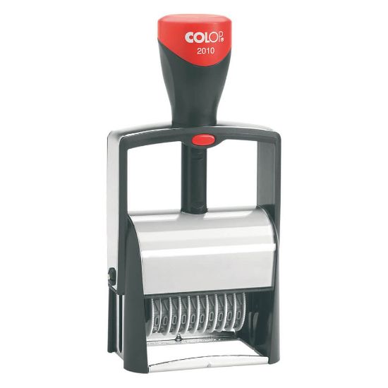 Picture of COLOP S2010 10 BAND NUMB 5MM BLK PAD