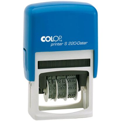 Picture of COLOP S220B DATER 4MM BLISTER PACK BLK