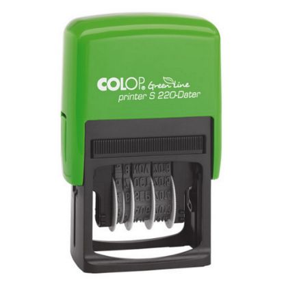 Picture of COLOP GREEN S220B DATER 4MM  BLACK