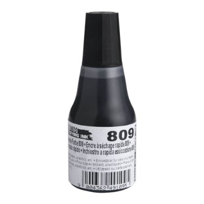 Picture of COLOP PREM 809 QUICK DRY INK 25ML BLK