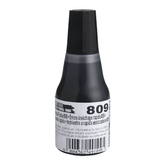 Picture of COLOP PREM 809 QUICK DRY INK 25ML BLK