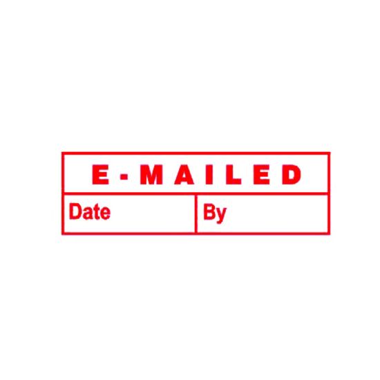 Picture of DESKMATE OFFICESTAMP EMAILED DATE&BY RED