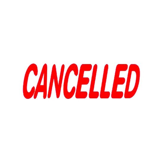 Picture of DESKMATE OFFICE STAMP CANCELLED RED