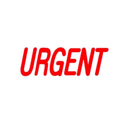 Picture of DESKMATE OFFICE STAMP URGENT RED