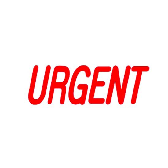 Picture of DESKMATE OFFICE STAMP URGENT RED