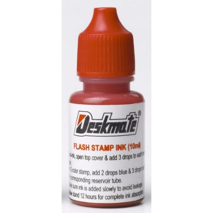 Picture of DESKMATE OFFICE STAMP REFILL INK 10ML RD