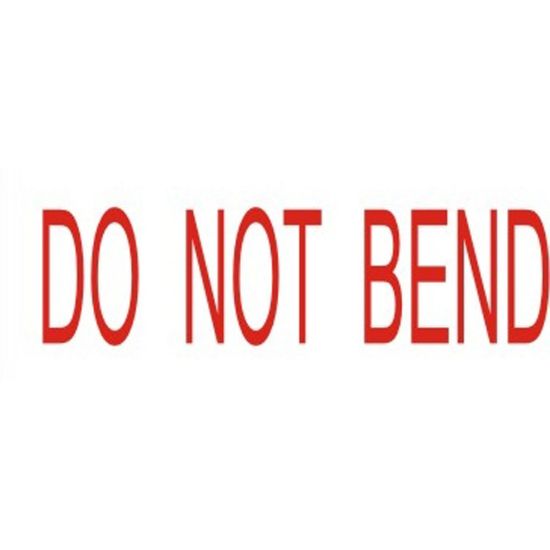 Picture of DESKMATE DO NOT BEND STAMP RED