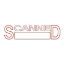 Picture of DESKMATE OFFICE STAMP SCANNED DATE RED