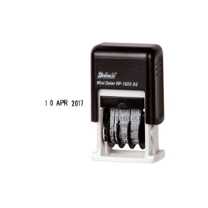 Picture of DESKMATE SELF INKING 3MM MINI DATER