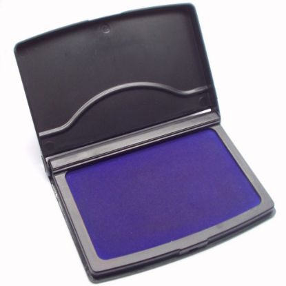 Picture of DESKMATE STAMP PAD BLUE 7CM X 11CM