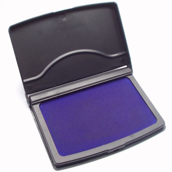 Picture of DESKMATE STAMP PAD BLUE 7CM X 11CM