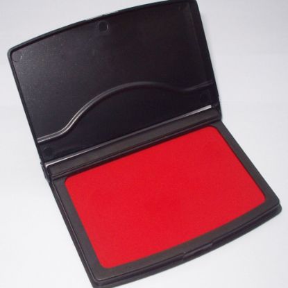 Picture of DESKMATE STAMP PAD RED 7CM X 11CM