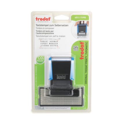 Picture of TRODAT 4911 PRINTY 38X14MM TYPO DIY SET