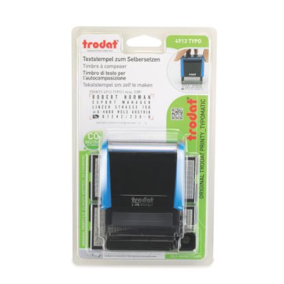 Picture of TRODAT 4913 PRINTY 52X22MM TYPO DIY SET