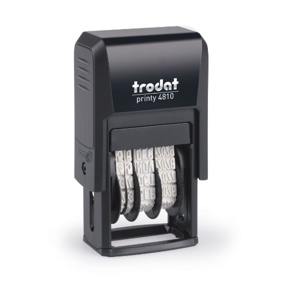 Picture of TRODAT 4810 PRINTY DATE MINI 3.8MM BLK