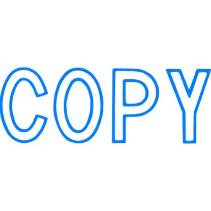 Picture of XSTAMPER CX-BN 1006 COPY BLUE