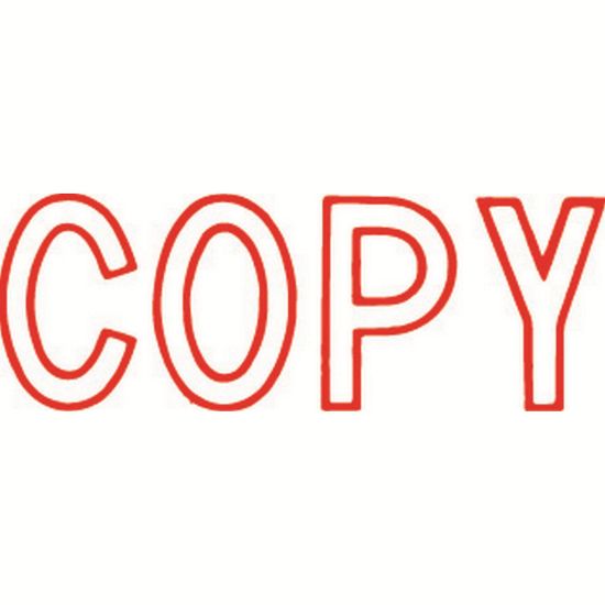 Picture of XSTAMPER CX-BN 1006 COPY RED