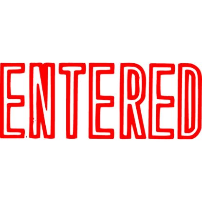 Picture of XSTAMPER CX-BN 1021 ENTERED RED