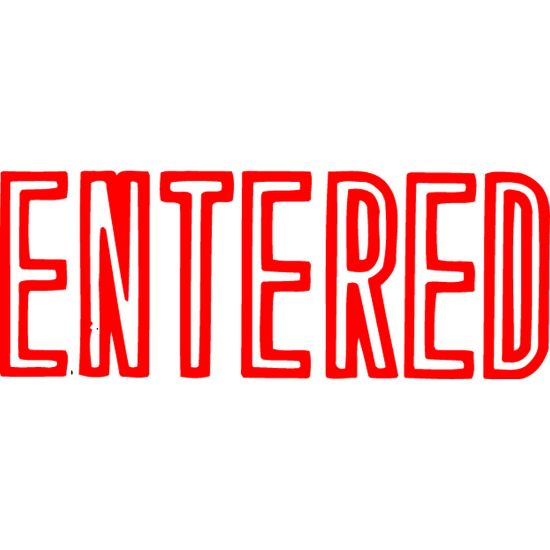Picture of XSTAMPER CX-BN 1021 ENTERED RED