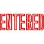 Picture of XSTAMPER CX-BN 1021 ENTERED RED