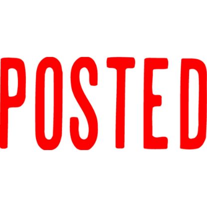 Picture of XSTAMPER CX-BN 1047 POSTED RED