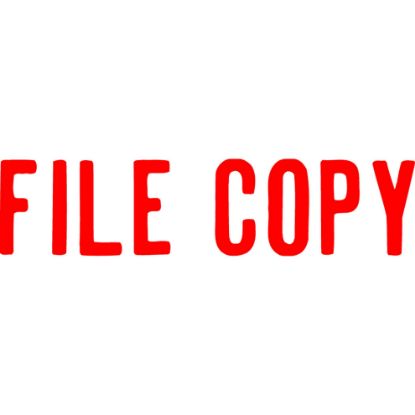 Picture of XSTAMPER CX-BN 1071 FILE COPY RED