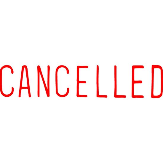 Picture of XSTAMPER CX-BN 1119 CANCELLED RED