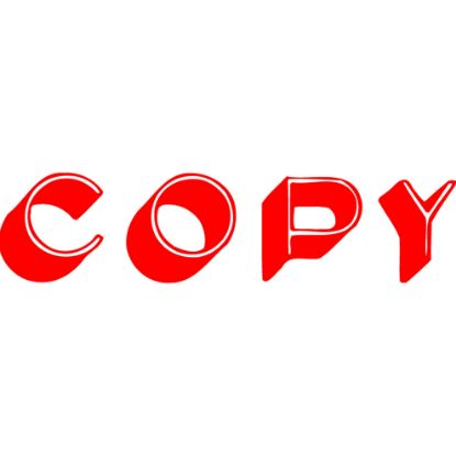Picture of XSTAMPER CX-BN 1336 COPY RED