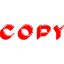 Picture of XSTAMPER CX-BN 1336 COPY RED