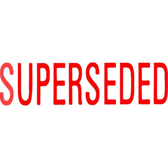 Picture of XSTAMPER CX-BN 1366 SUPERSEDED RED